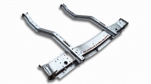 Каркас пола в разобранном виде, ЛОНЖЕРОНЫ