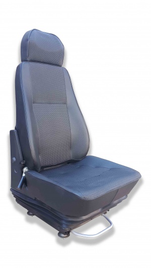 Сиденье водителя, новое, завод, кожзам