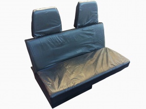 Диван в кабину с двумя подголовниками