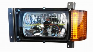 Фара квадратная на рестайлинг (блок)